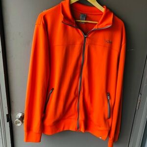 Men’s orange Champion brand jacket XL